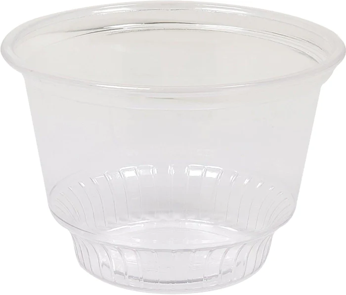 10 oz Plastic Dessert Cups - Clear