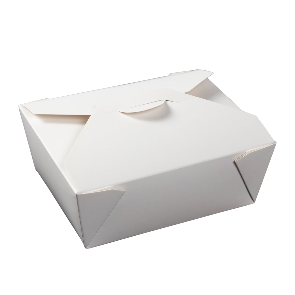 #8 Paper Takeout Boxes, PE Lined - White – Encore Canada