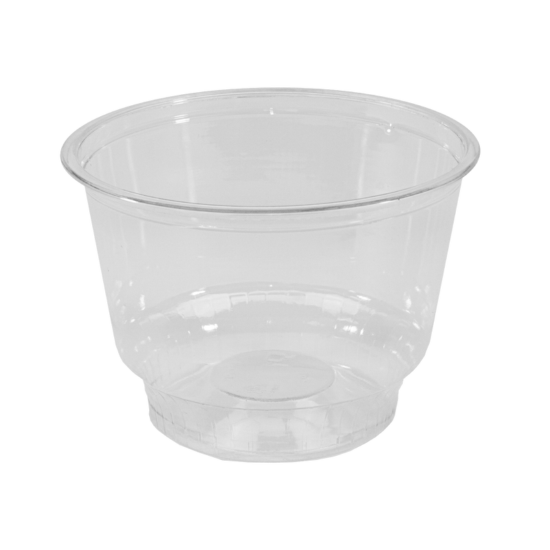 9 oz Plastic Dessert Cups - Clear