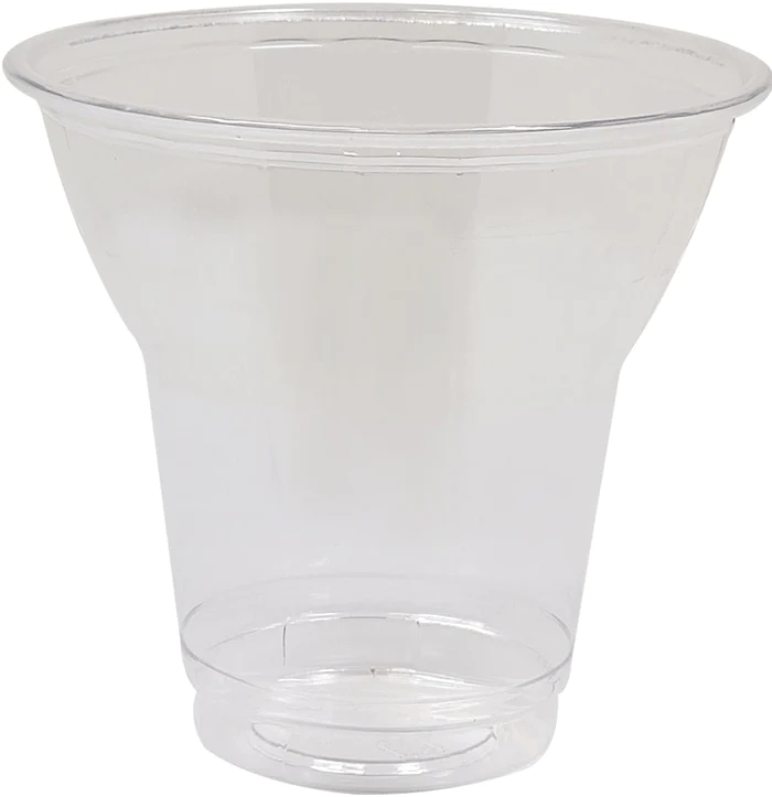 9 oz Plastic Parfait Cups - Clear