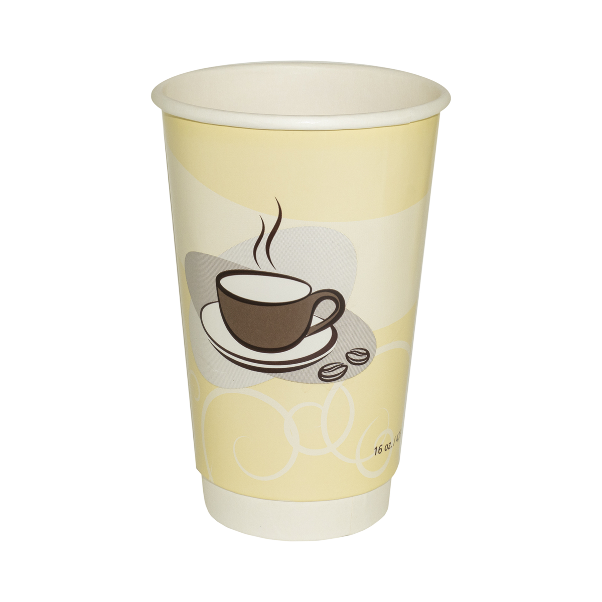 16 oz Printed Double-Wall Hot Cup 90 mm