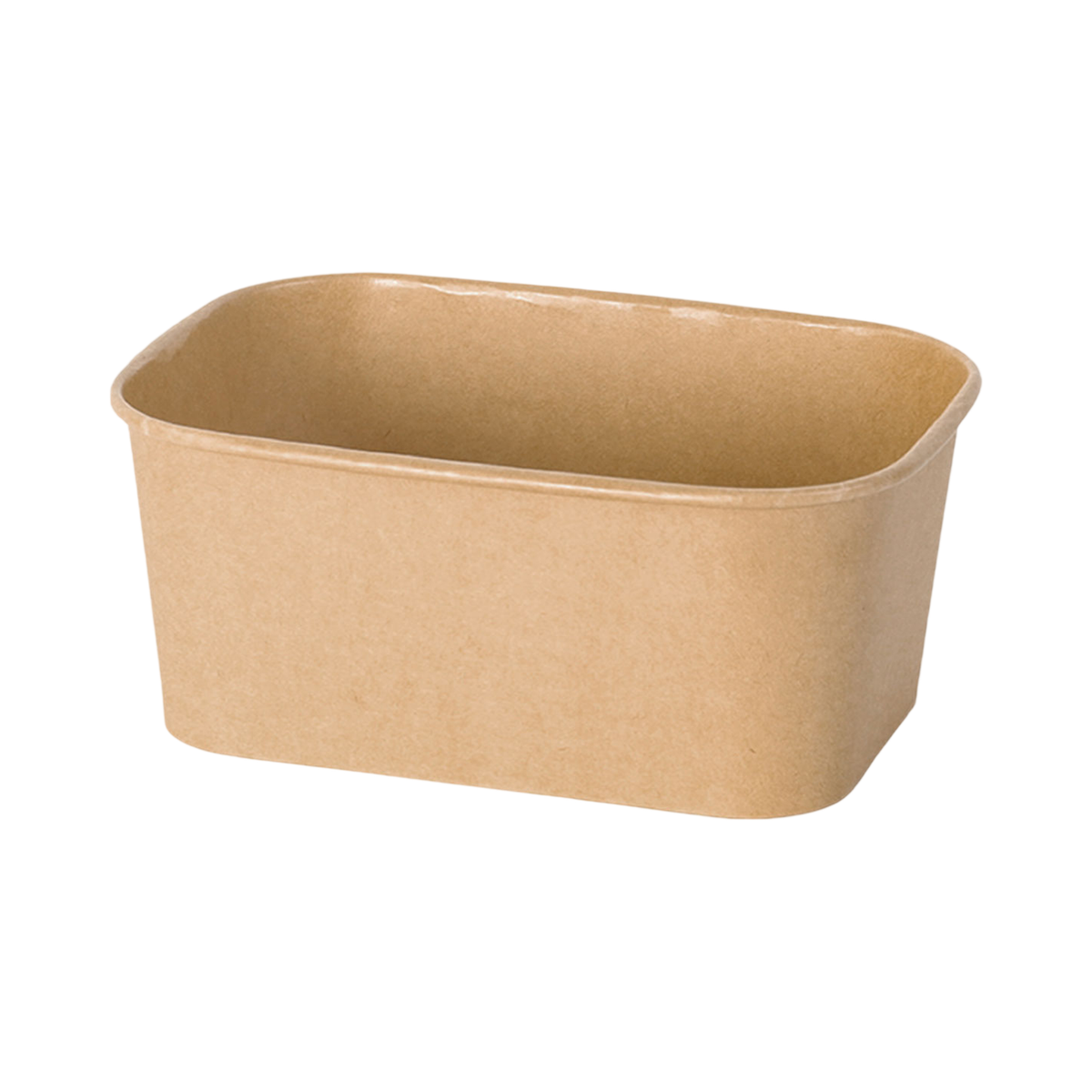 880 ml Rectangular Kraft Container