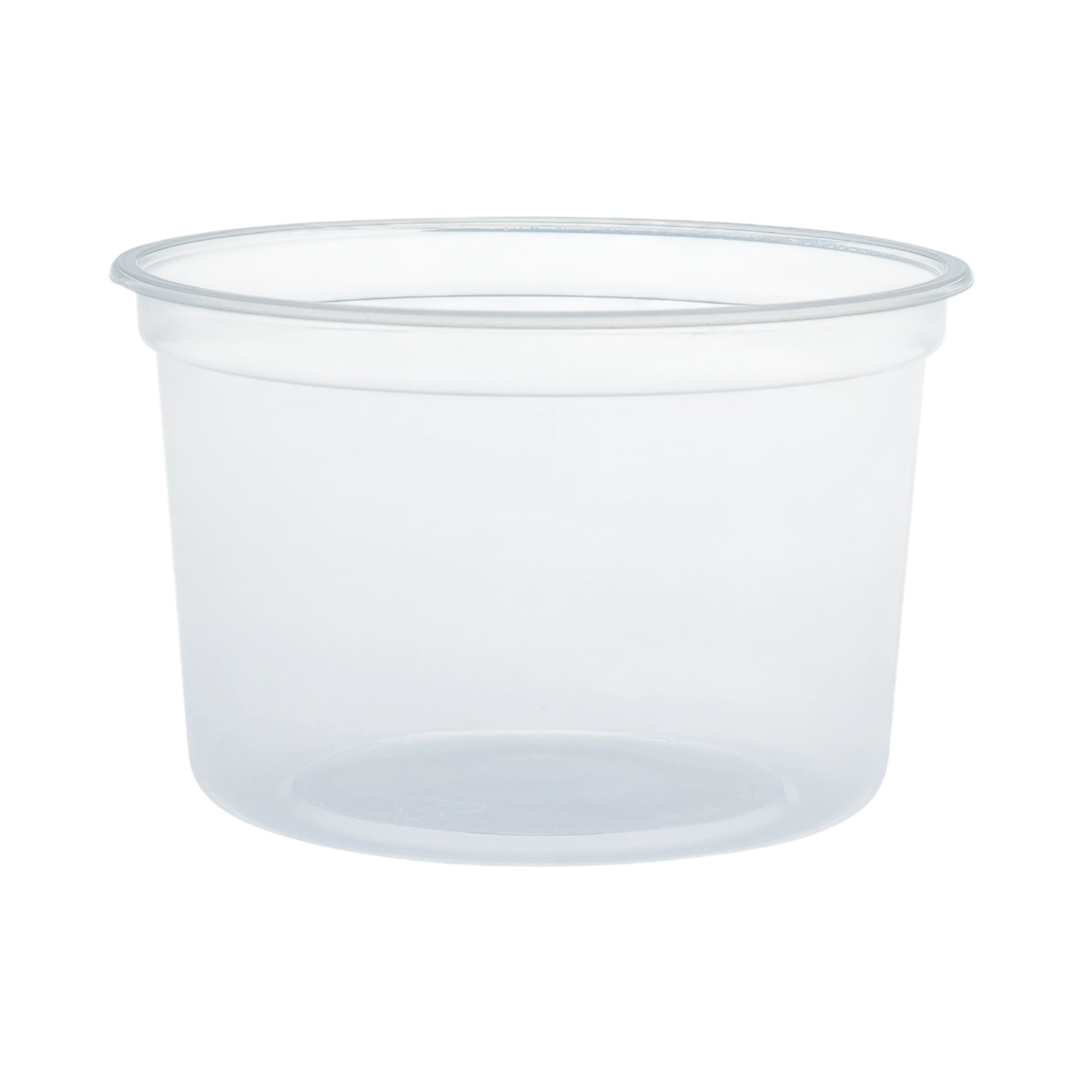 16 oz Round Clear Plastic Deli Container