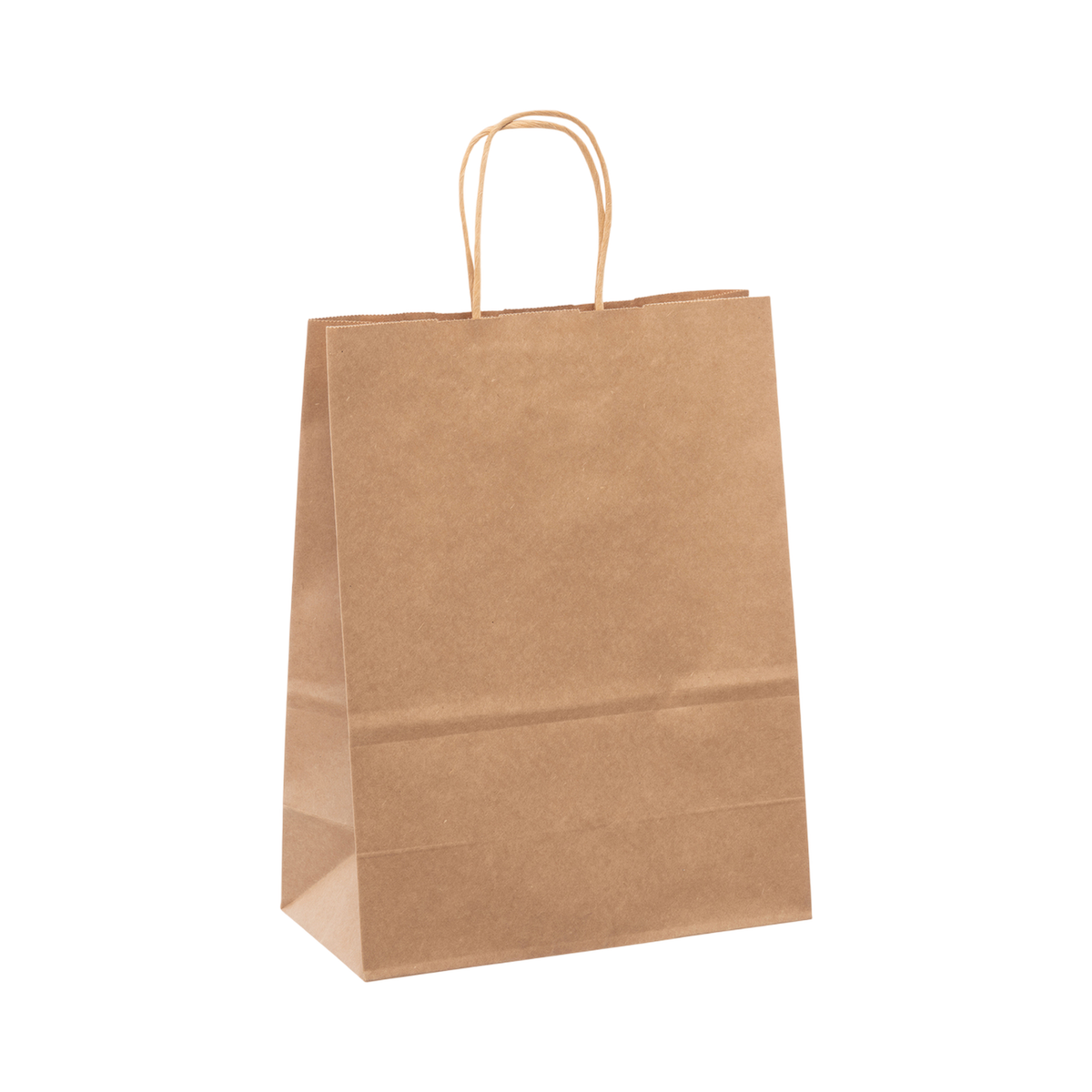 10" x 6.5" x 13" Kraft Paper Bag Twisted Handle