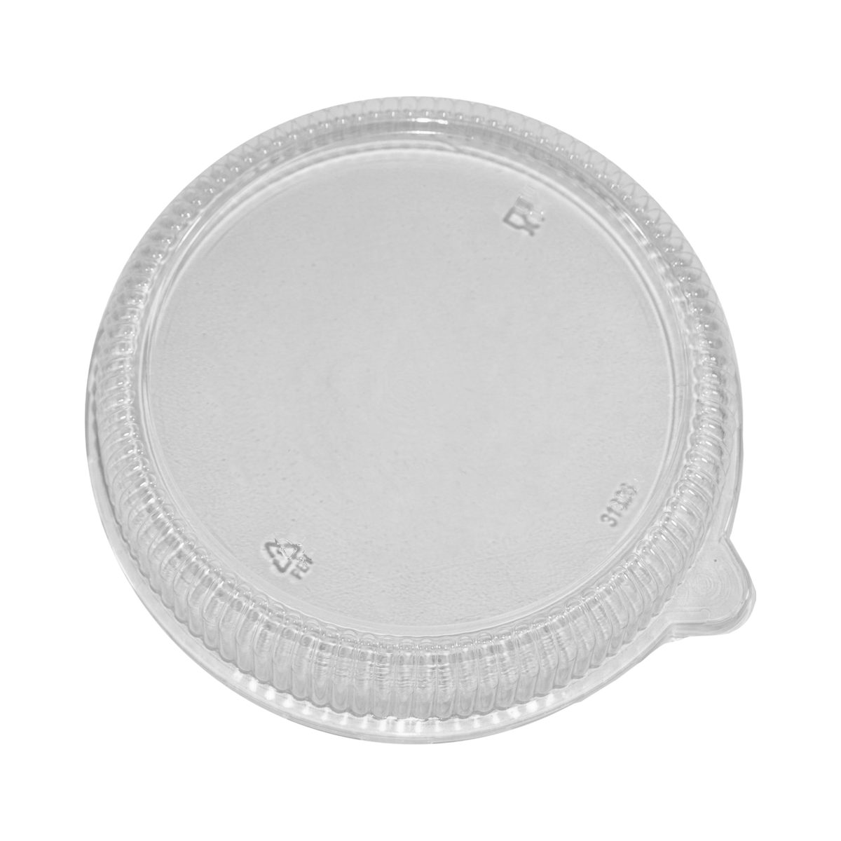 Clear Plastic Dome Lid for 9" Round Bagasse Plate