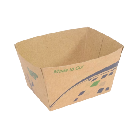 3 oz Printed Kraft Paper Container