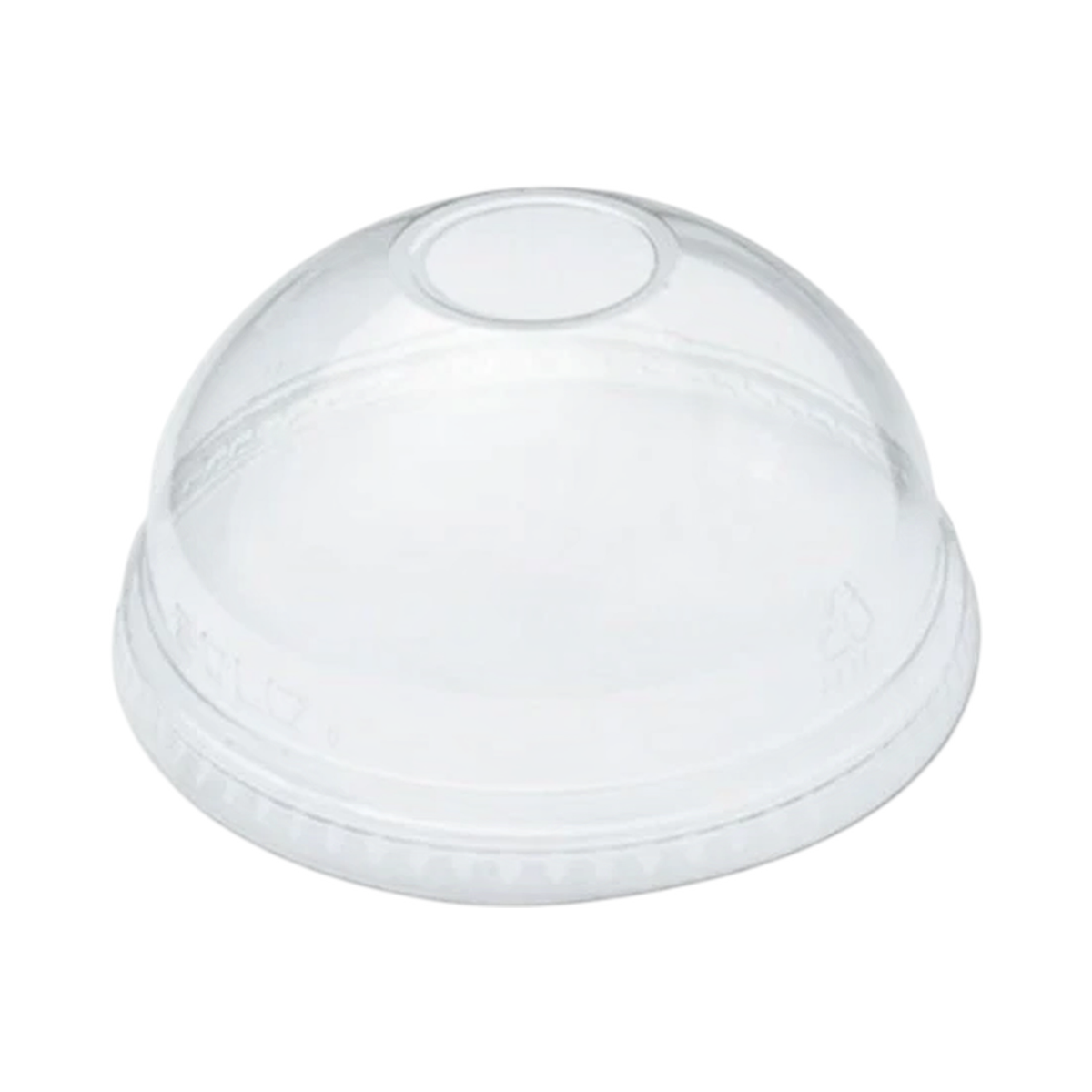 Clear Plastic Dome Lid for 9/12 oz Cold Cup 92 mm