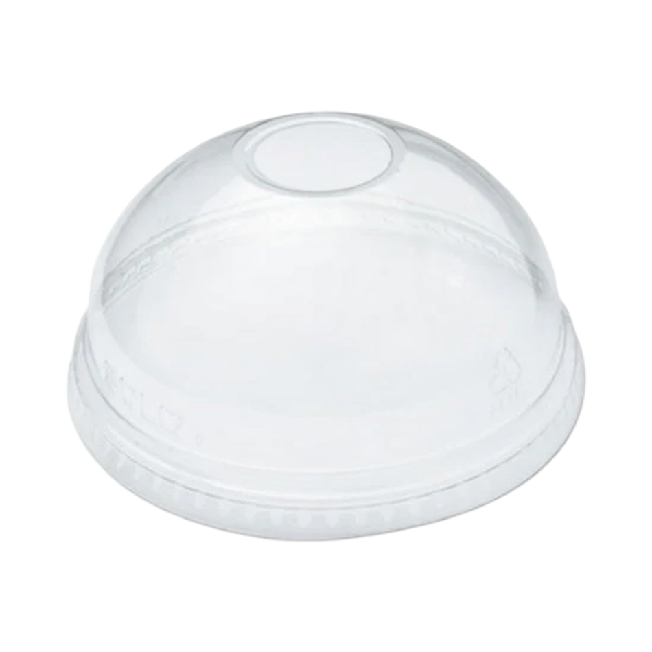 Clear Plastic Dome Lid for 9/12 oz Cold Cup 92 mm