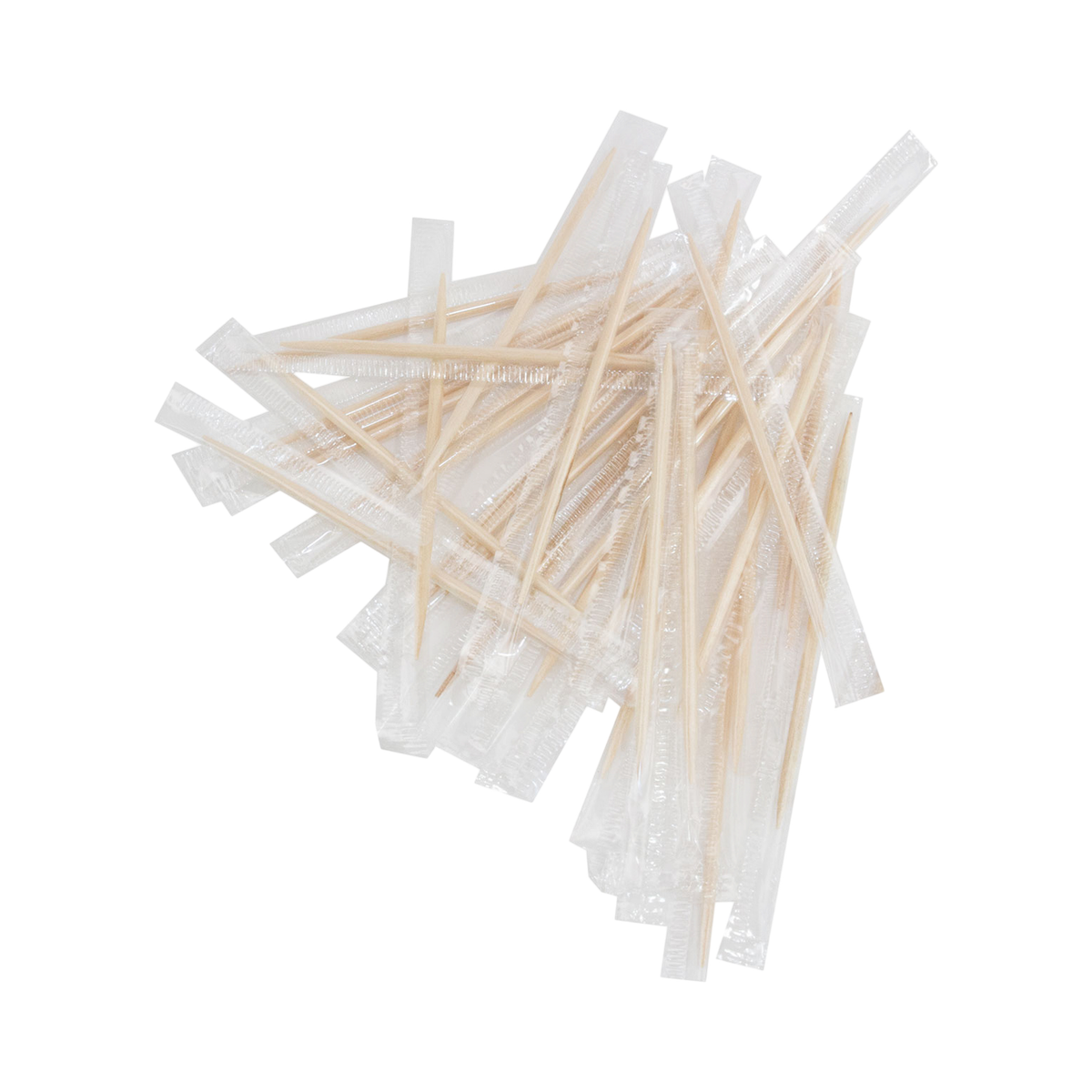 Wrapped Natural Wooden Cello Toothpick