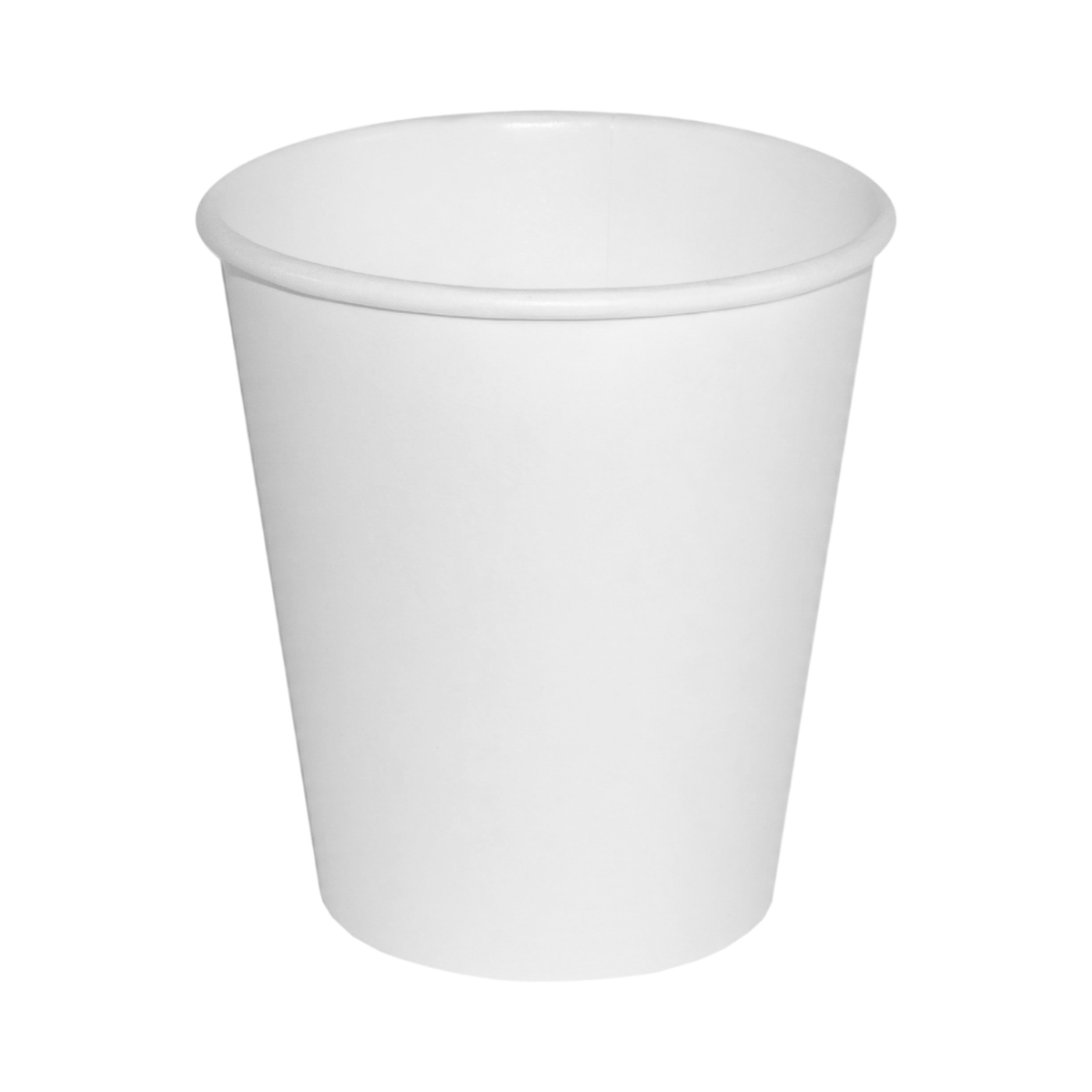 8 oz White Single-Wall Paper Hot Cup 80 mm
