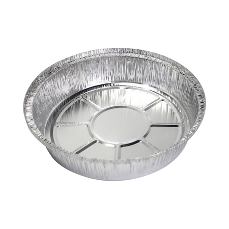 8" Round Heavy Aluminum Container