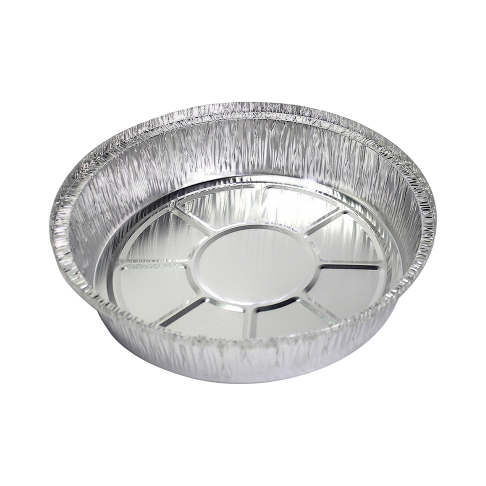 8" Round Heavy Aluminum Container