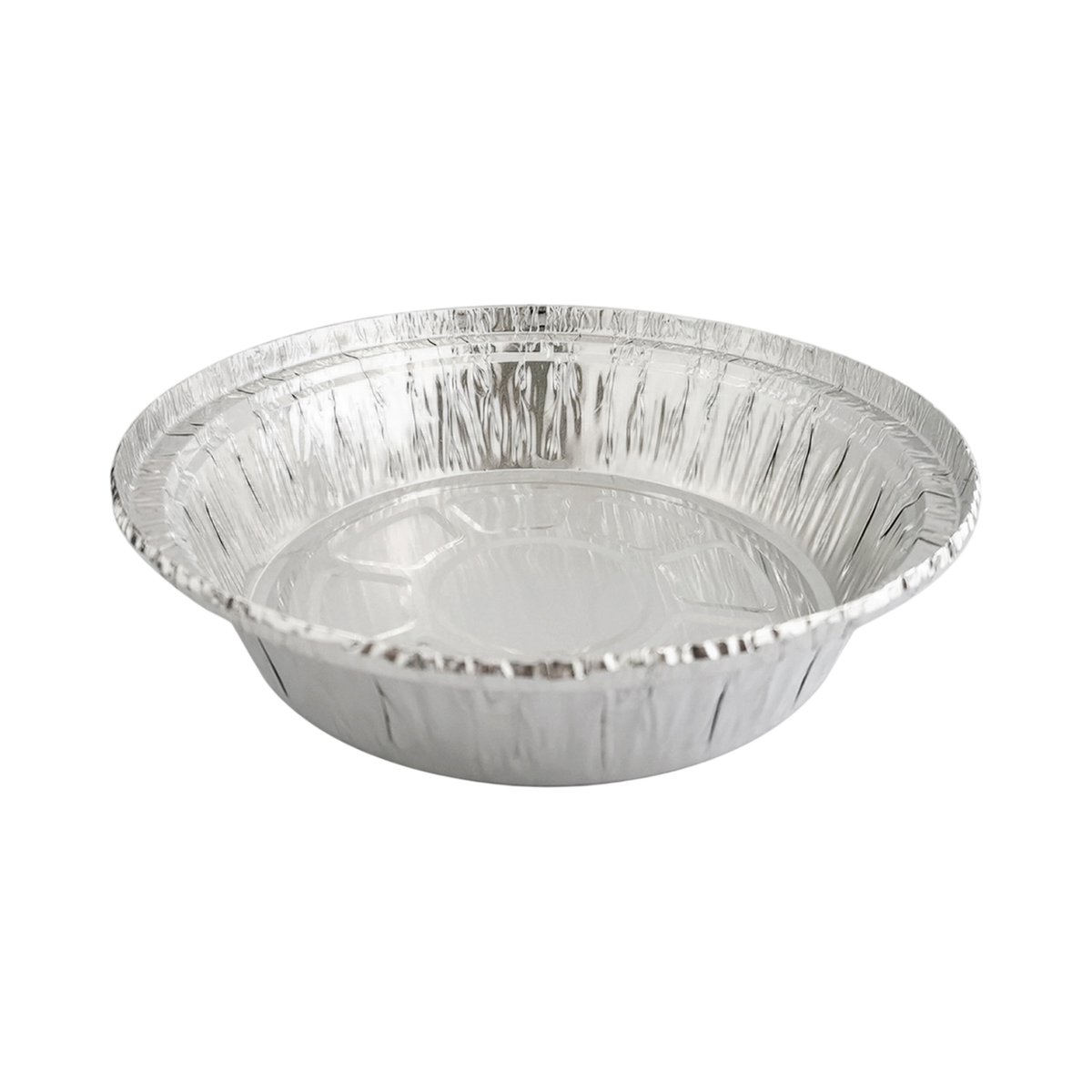 7" Round Heavy Aluminum Container