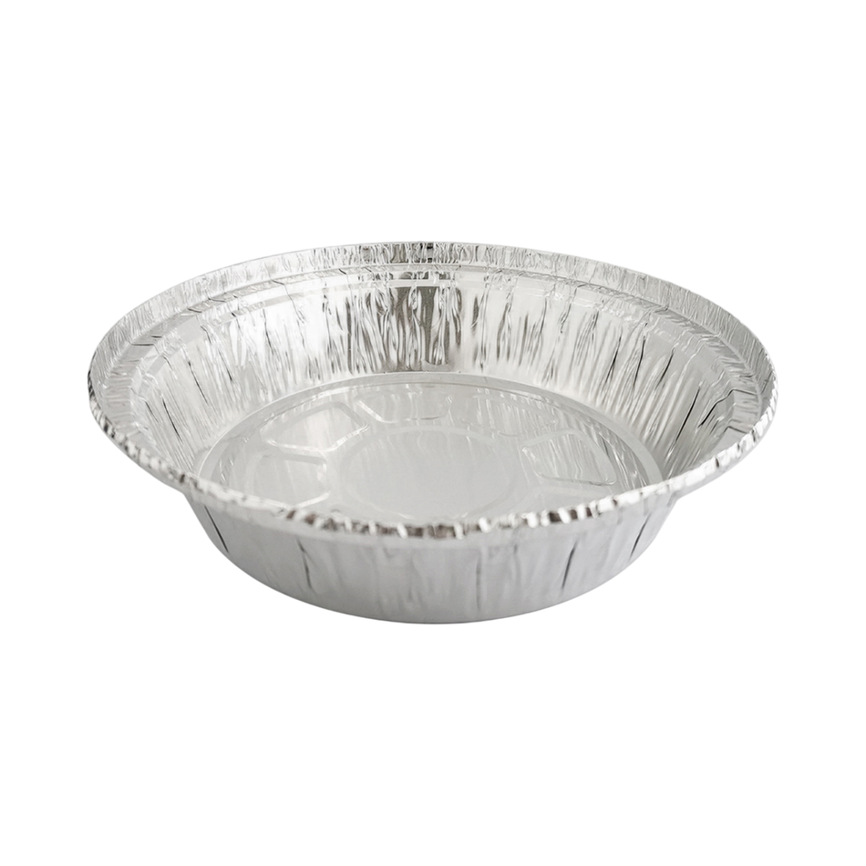 7" Round Heavy Aluminum Container