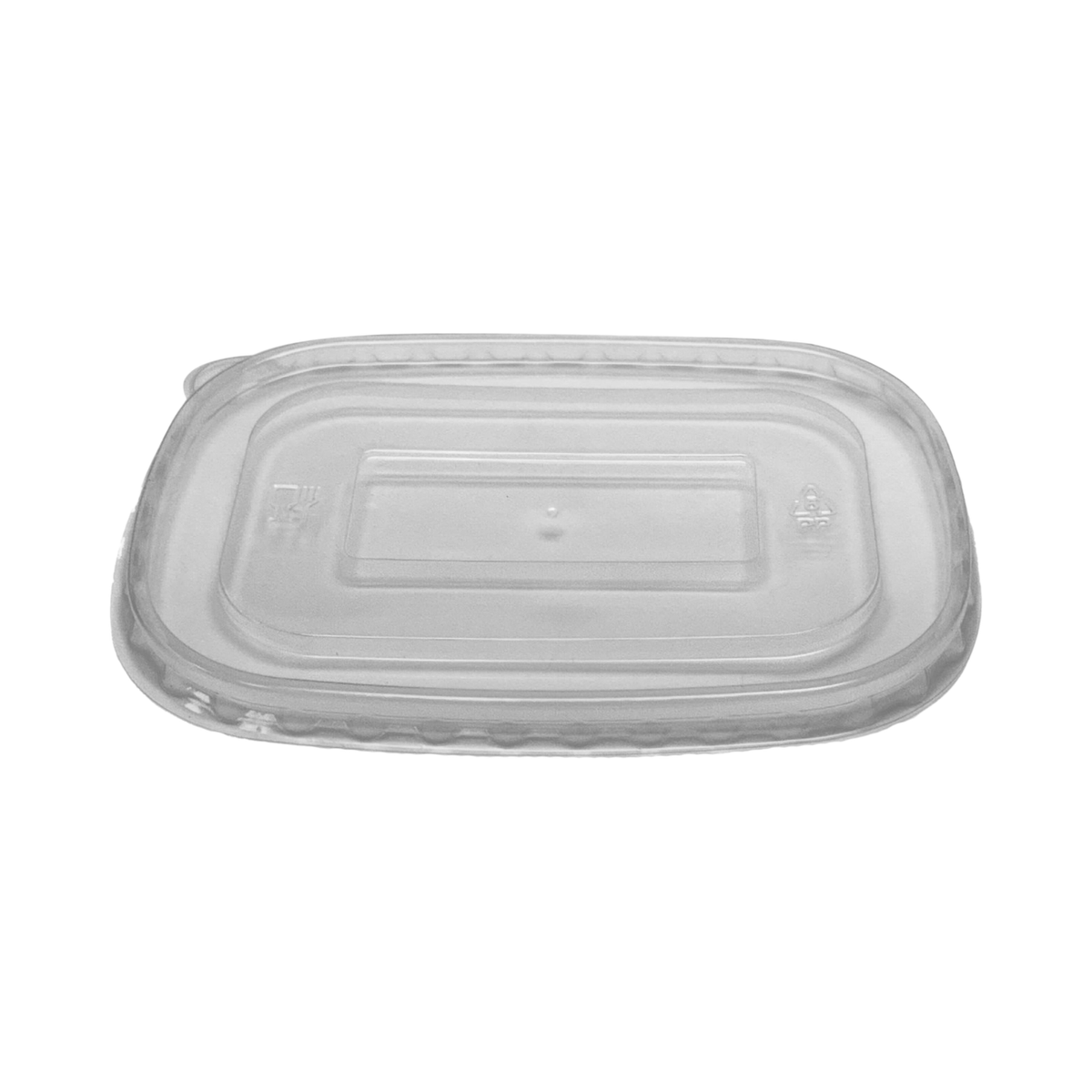 Clear Plastic Lid for 580/750/880 ml Rectangular Kraft Container