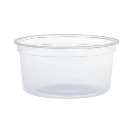 12 oz Round Clear Plastic Deli Container