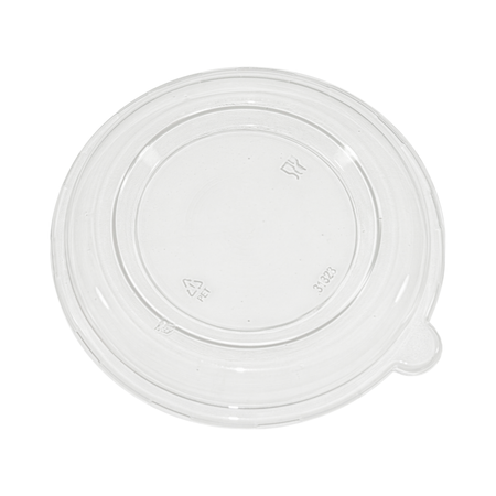 Clear Plastic Dome Lid for 24/32 oz Round Bagasse Bowl