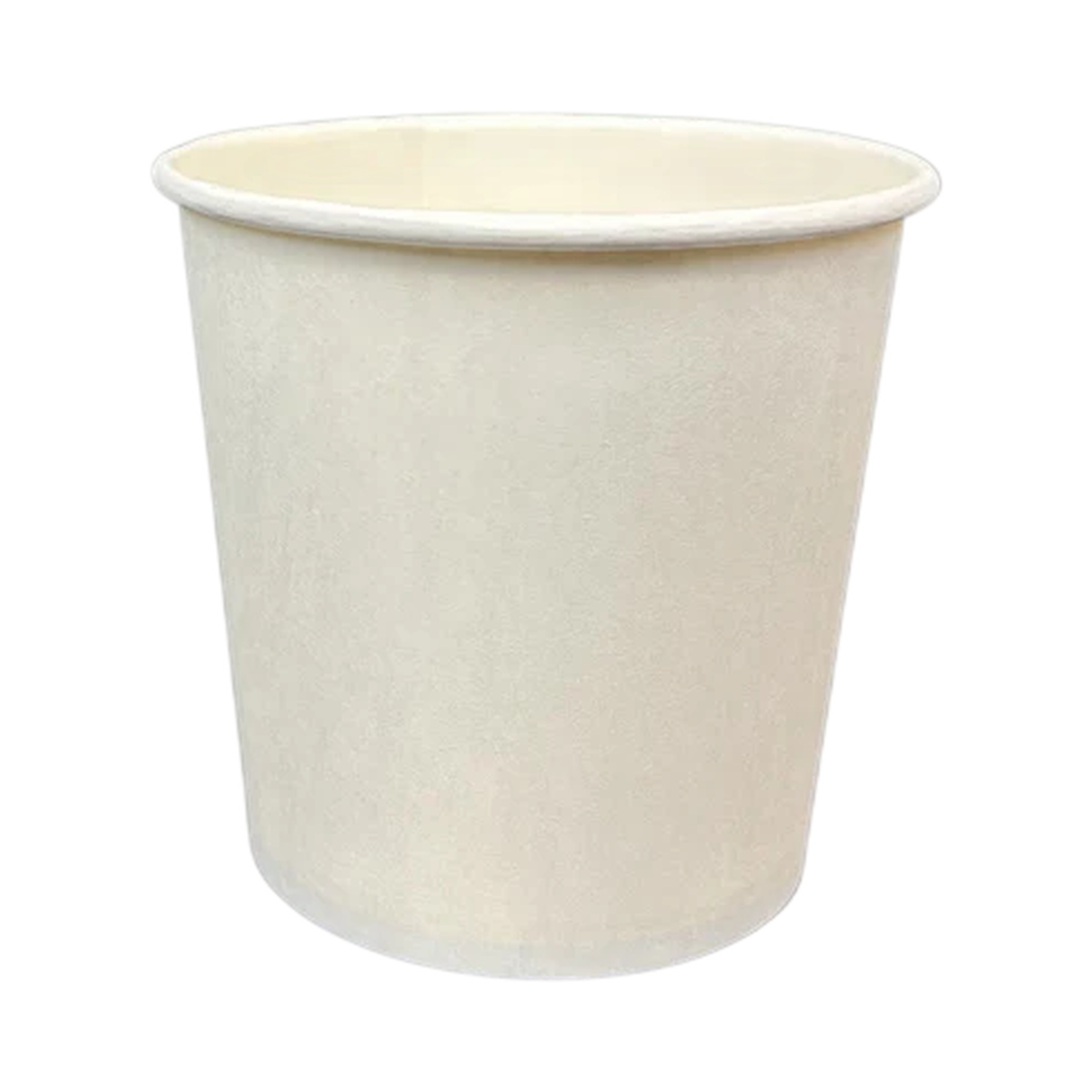 24 oz Round White Paper Container 115 mm