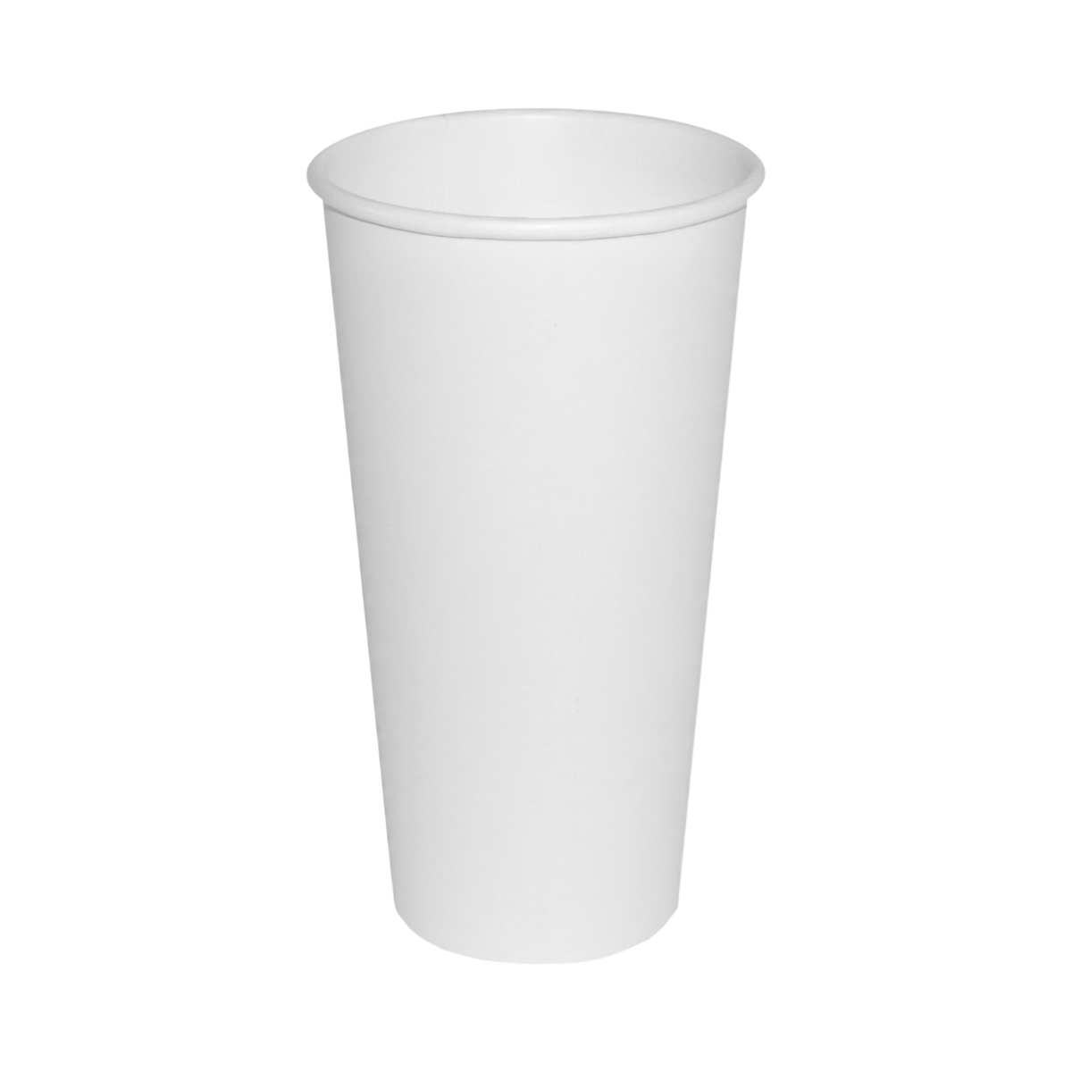 20 oz White Single-Wall Paper Hot Cup 90 mm