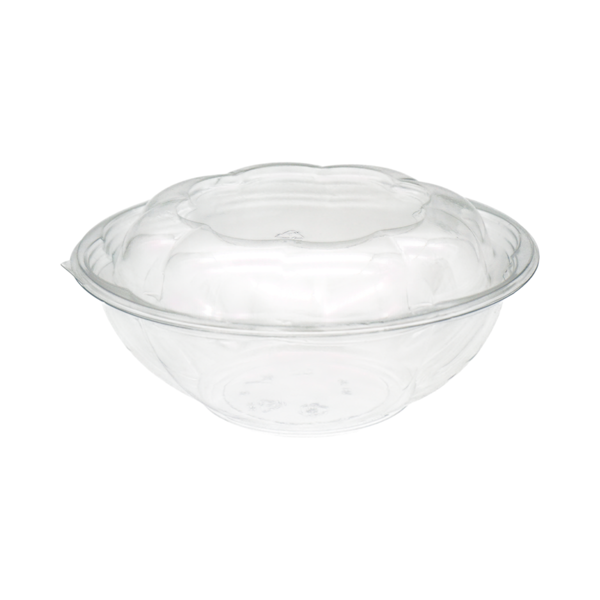 24 oz Round Clear Plastic Bowl