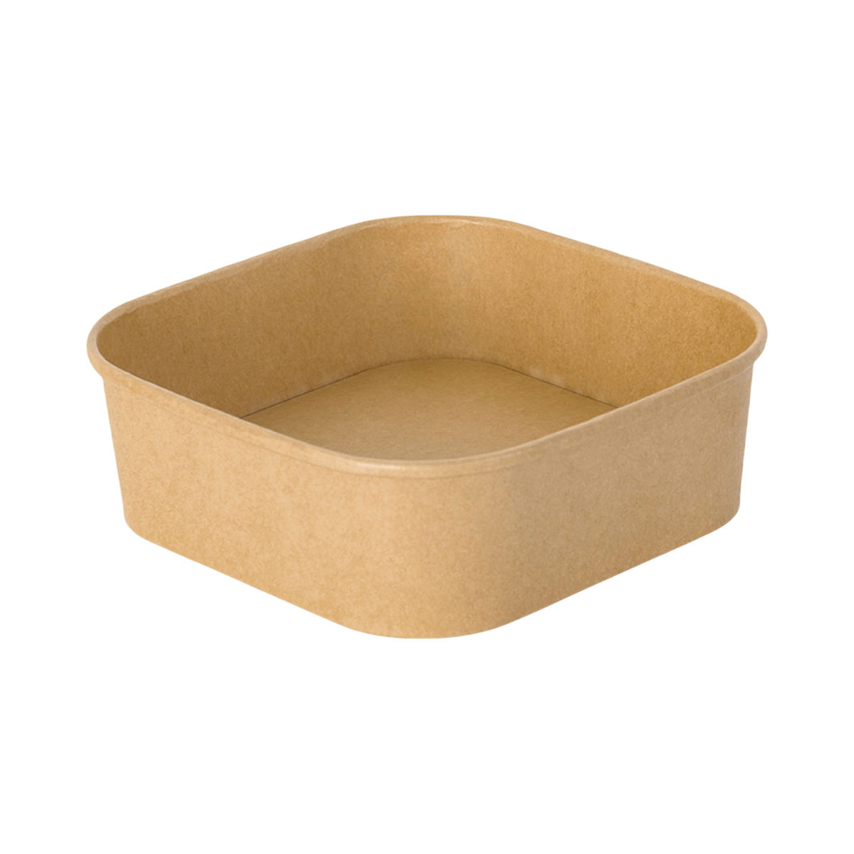 1000 ml Square Kraft Container