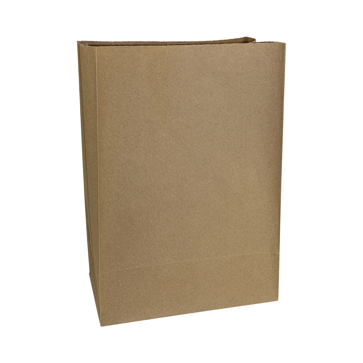 12" x 7" x 17" SOS Kraft Paper Bag #65