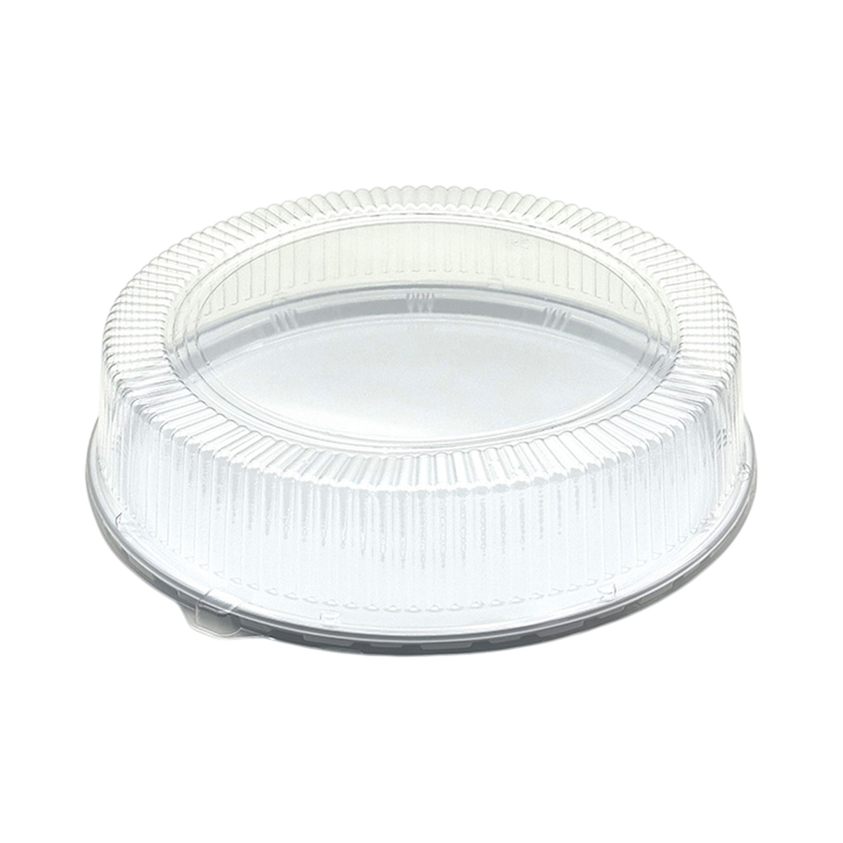 16" Round White Plastic Catering Tray