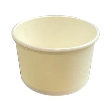 10 oz Round White Paper Container 92 mm