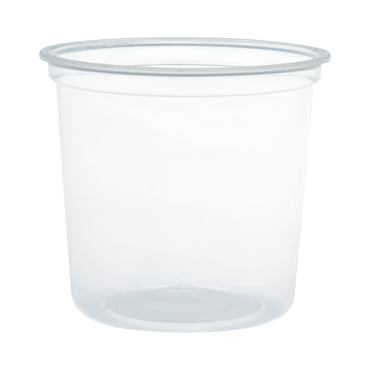 24 oz Round Clear Plastic Deli Container
