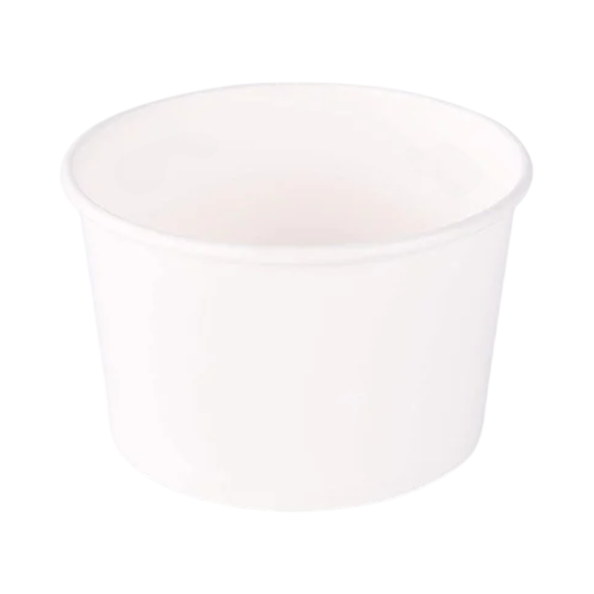 8 oz Round White Paper Container 96 mm