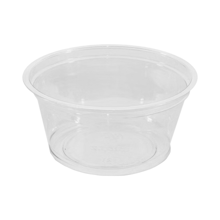 3.25 oz Clear Plastic Portion Cup