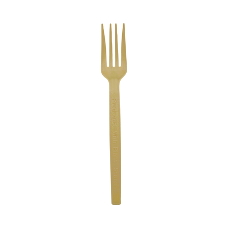 Beige Heavy Cornstarch Fork