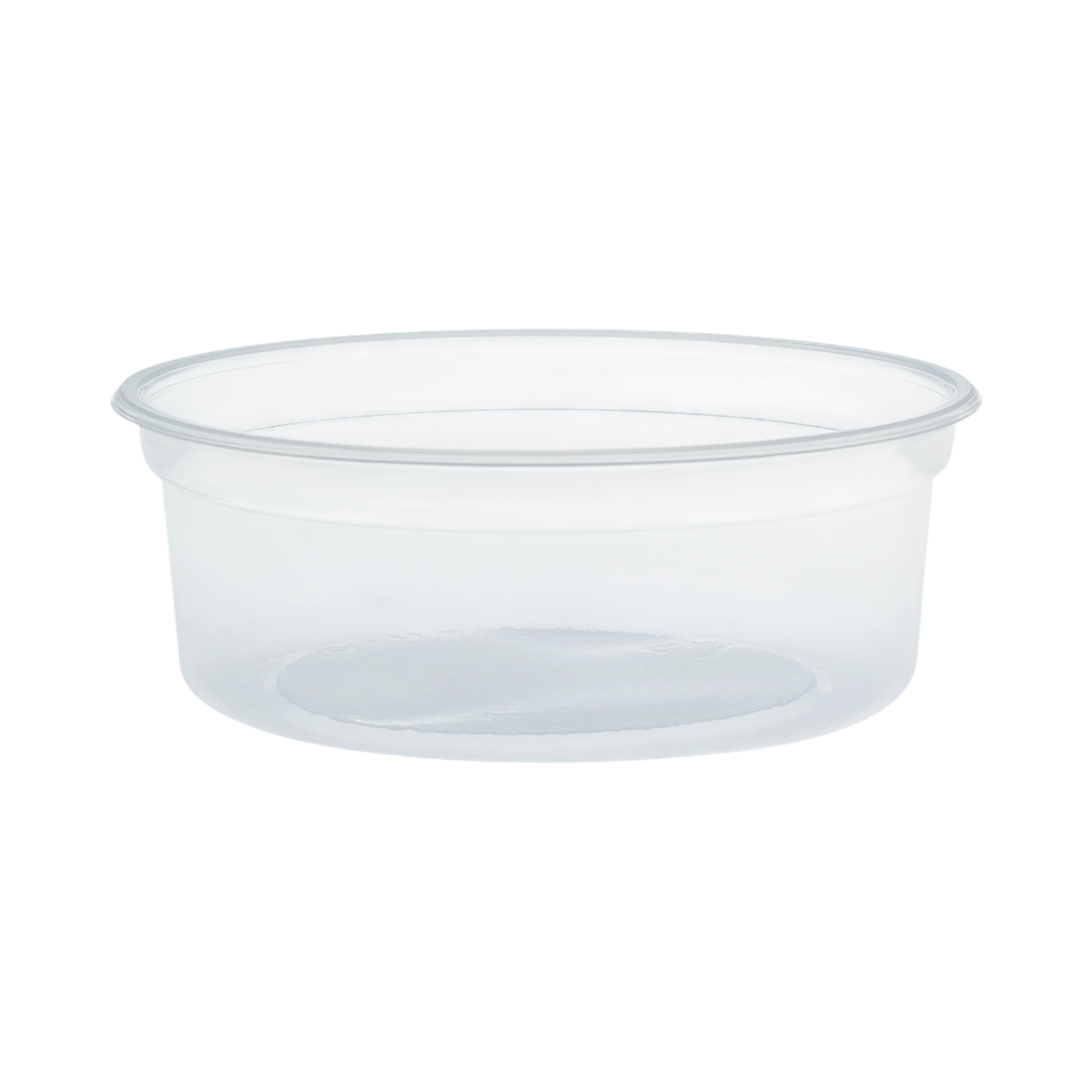 8 oz Round Clear Plastic Deli Container
