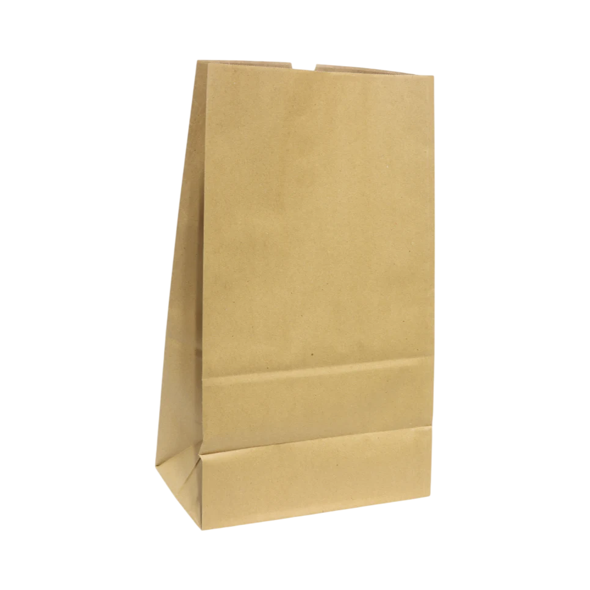 9.75" x 6" x 16" SOS Kraft Paper Bag #50