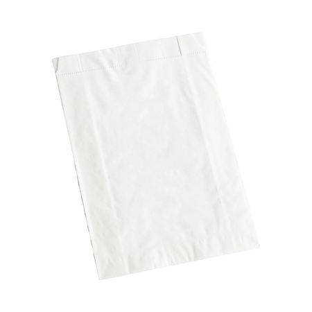 6" x 2" x 9" White Greaseproof Paper Bag