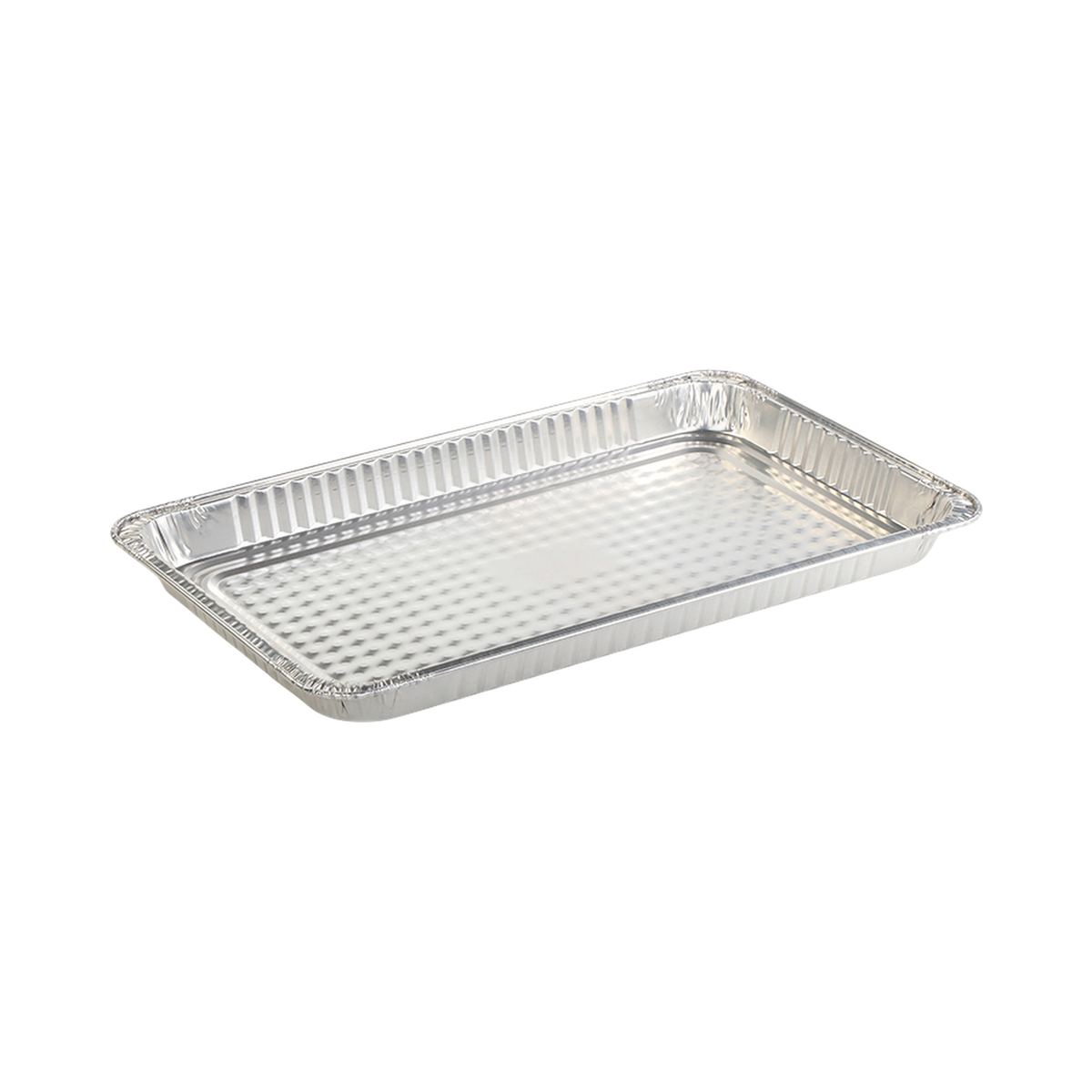 Full-Size Shallow Aluminum Tray