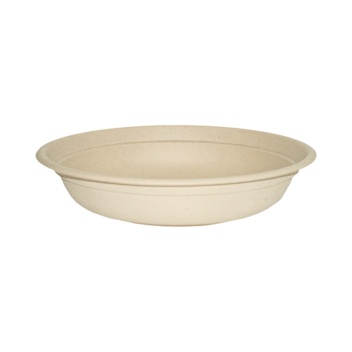 24 oz Round Natural Bagasse Bowl