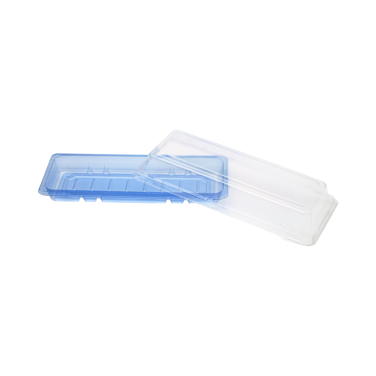 Clear Plastic Lid for 8.62" x 3.58" x 1"  Sushi Container