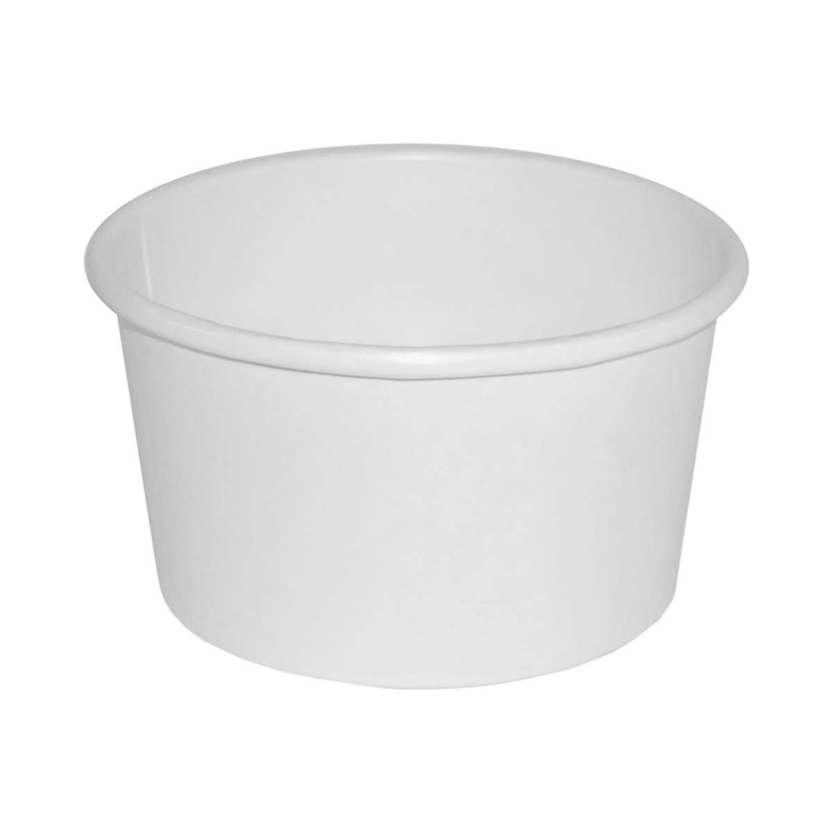 12 oz Round White Paper Container 115 mm
