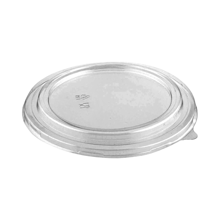 Clear Plastic Lid for 1100 ml Round Kraft Container 165 mm