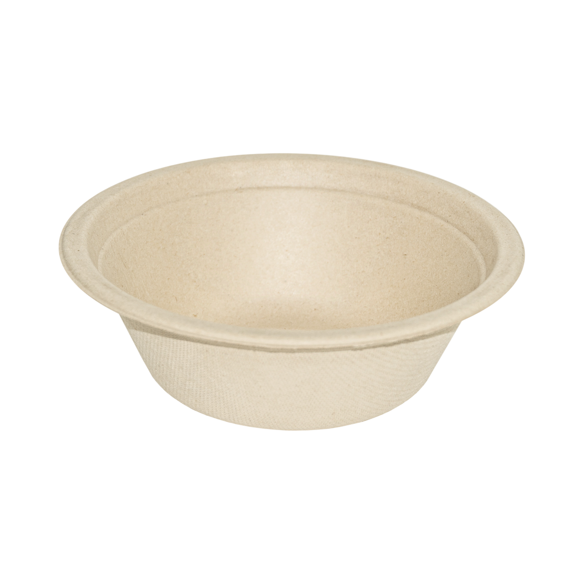 12 oz Round Natural Bagasse Bowl