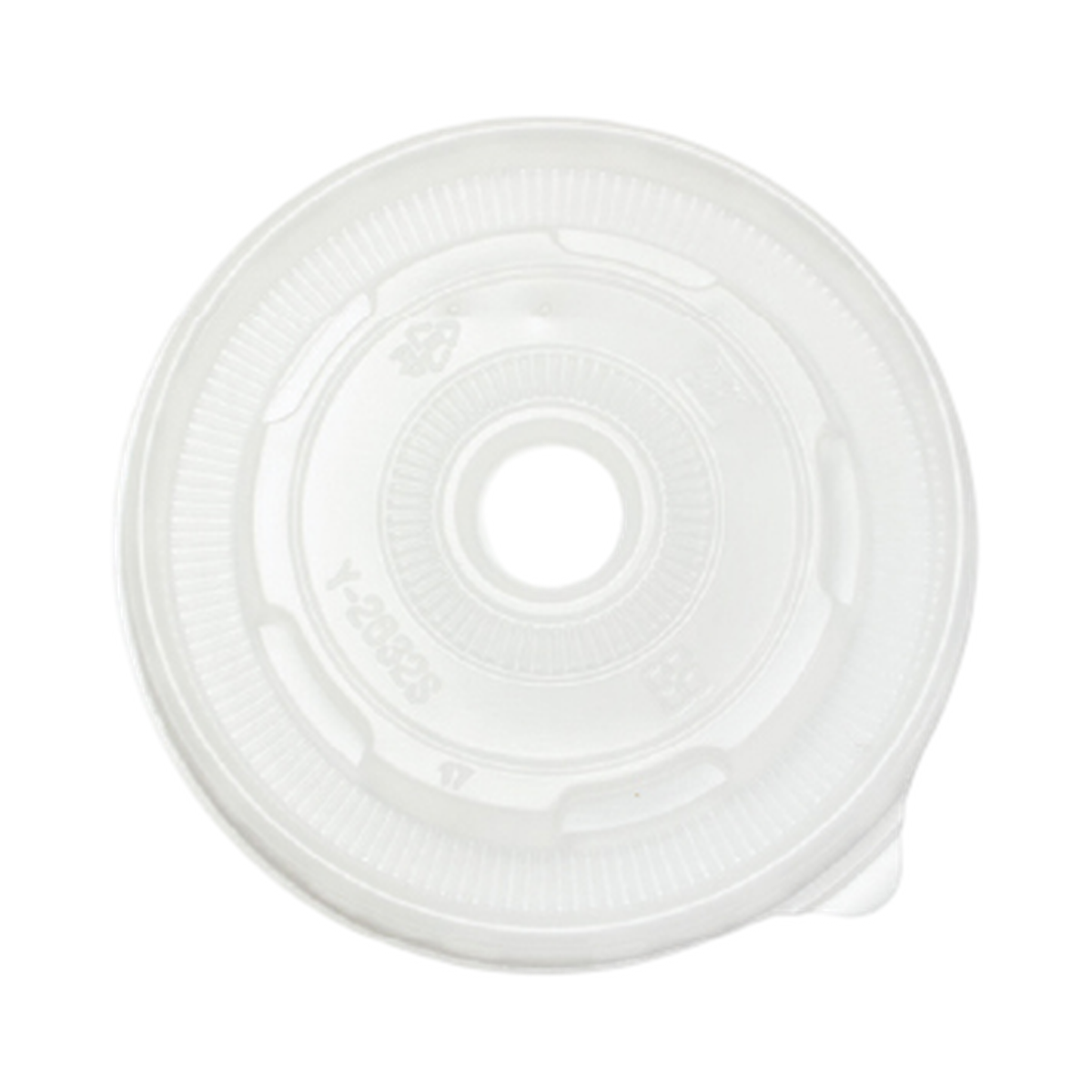 Clear Plastic Lid for 8 oz Round Paper Container 90 mm