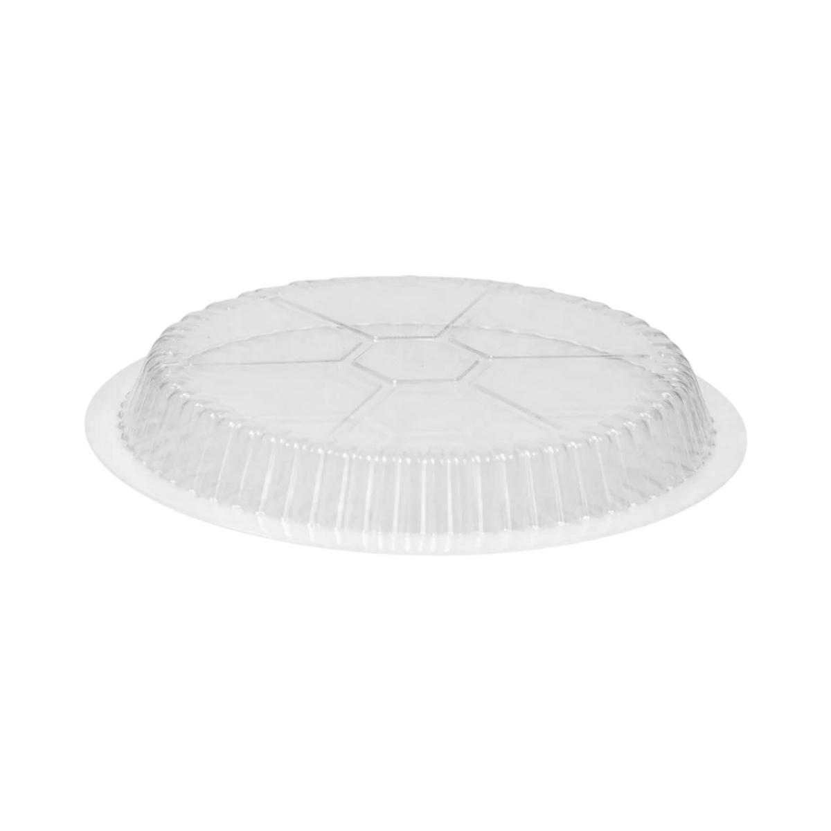 White Paper Lid for 7" Round Aluminum Container