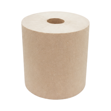 8" x 800' Kraft Paper Hand Towel Roll
