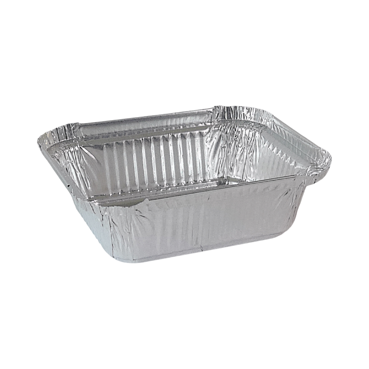1 lb Rectangular Oblong Aluminum Container