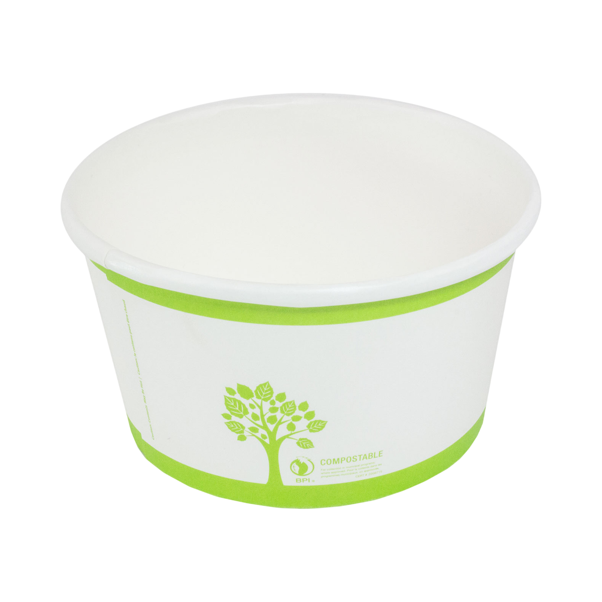 16 oz Printed Compostable Paper Container 115 mm