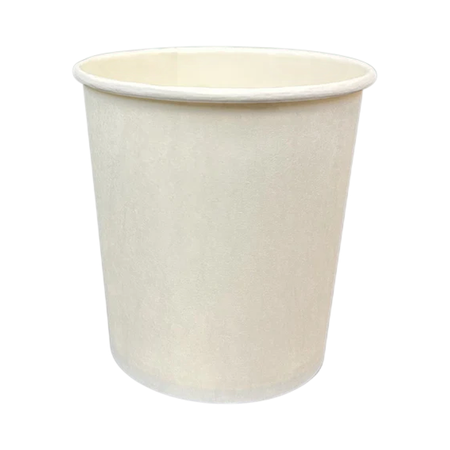 32 oz Round White Paper Container 115 mm