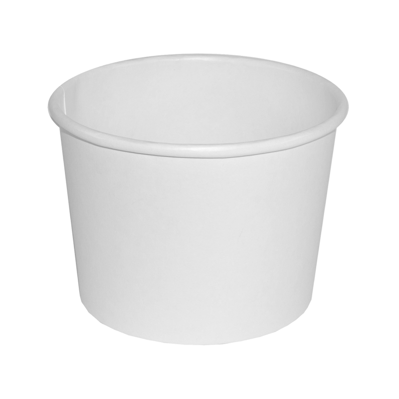 16 oz Paper Bowls, PE Lined - White – Encore Canada